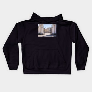 Gates at Rundale Palace in Latvia Kids Hoodie